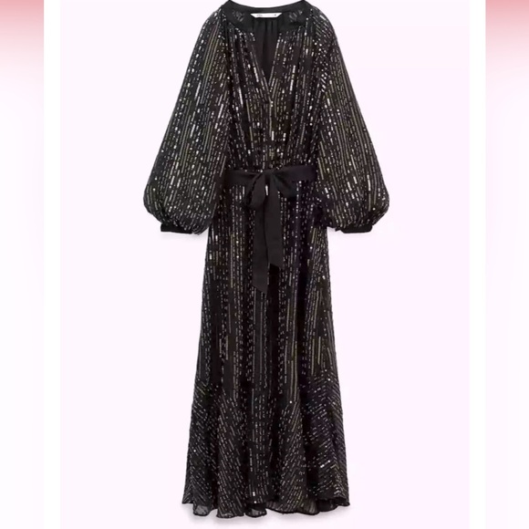 ZARA Limited Edition Sequin Dress - Picture 4 of 16